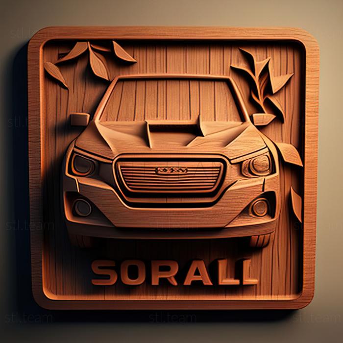 3D model Subaru G4e (STL)